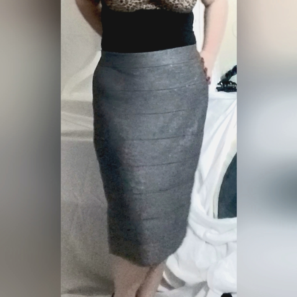 NWT Lane Bryant sparkly metallic skirt 18 / 20, stretchy can fit 22